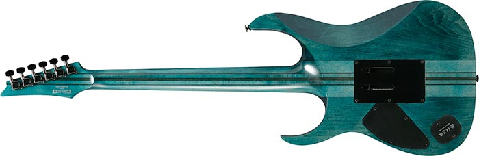Ibanez Rgt1220pbk Col Premium 2h Dimarzio Fr Eb - Cosmic Blue Low Gloss - E-Gitarre in Str-Form - Variation 1