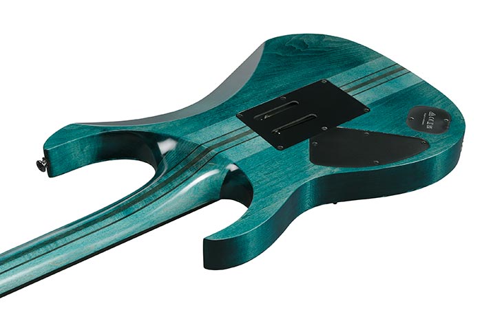 Ibanez Rgt1220pbk Col Premium 2h Dimarzio Fr Eb - Cosmic Blue Low Gloss - E-Gitarre in Str-Form - Variation 3