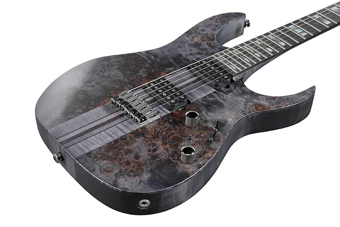 Ibanez Rgt1221pb Dtf Premium Hh Dimarzio Ht Eb - Deep Twilight Flat - E-Gitarre in Str-Form - Variation 2