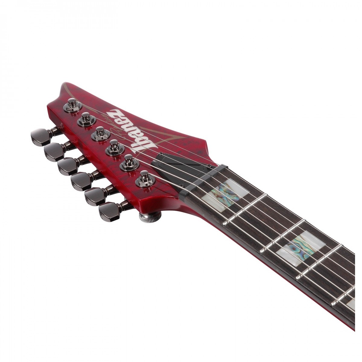 Ibanez Rgt1221pb Swl Premium 2h Dimarzio Ht Eb - Stained Wine Red Low Gloss - E-Gitarre in Str-Form - Variation 4