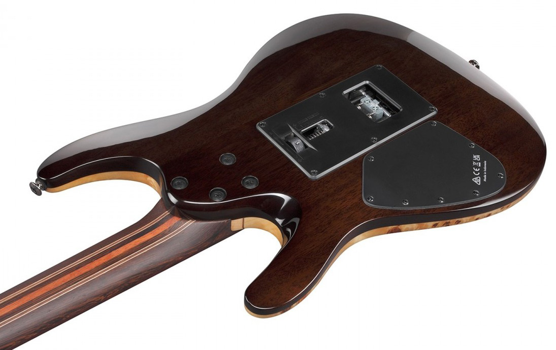 Ibanez S1070pbz Ckb Sabre Premium Hsh Dimarzio Fr Rw - Charcoal Black Burst - E-Gitarre in Str-Form - Variation 3