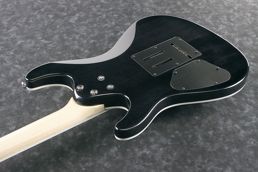 Ibanez Sa360ah Stk Hss Trem Nzp - Stained Black - E-Gitarre in Str-Form - Variation 2