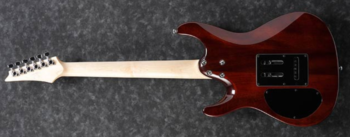 Ibanez Sa360nqm Bmg Standard Hss Trem Jat - Black Mirage Gradation Low Gloss - E-Gitarre in Str-Form - Variation 1