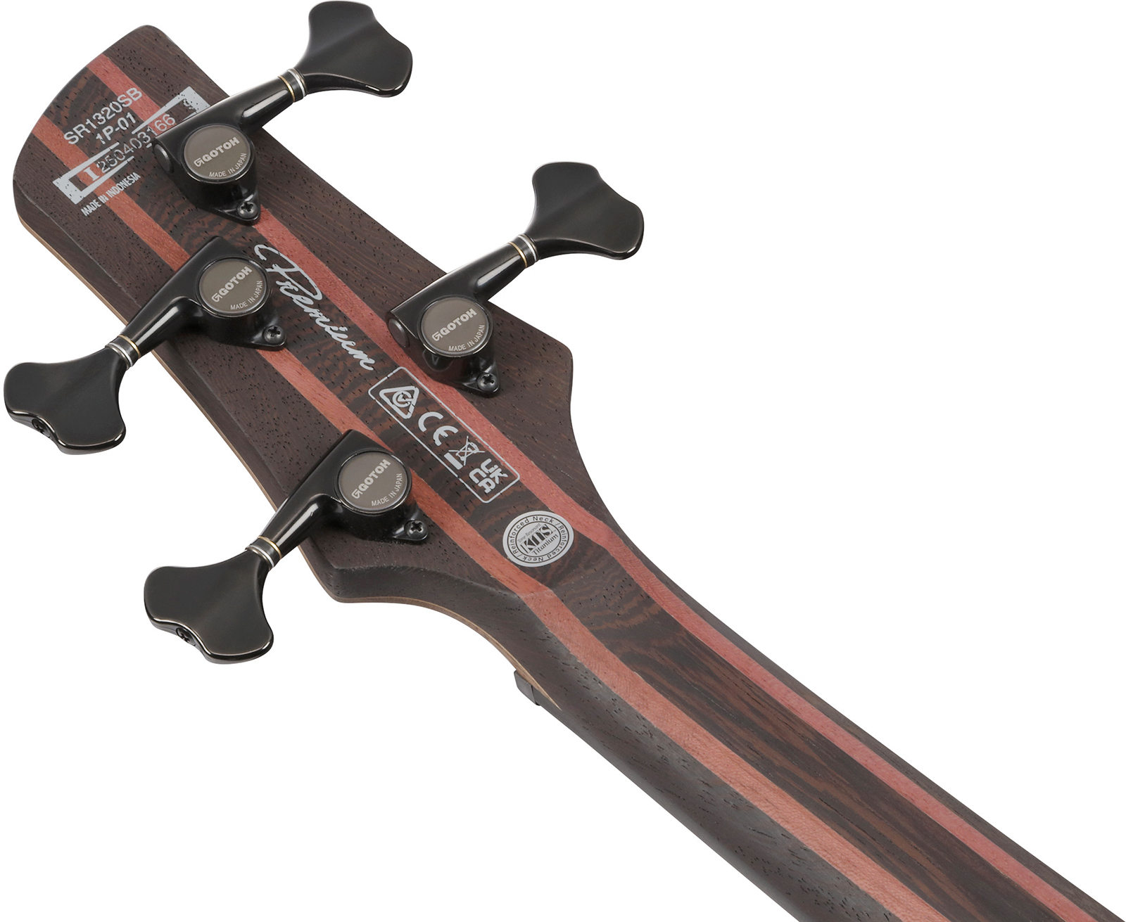 Ibanez Sr1320sb Ivf Premium Active Pp - Icebreaker Wave Flat - Solidbody E-bass - Variation 4