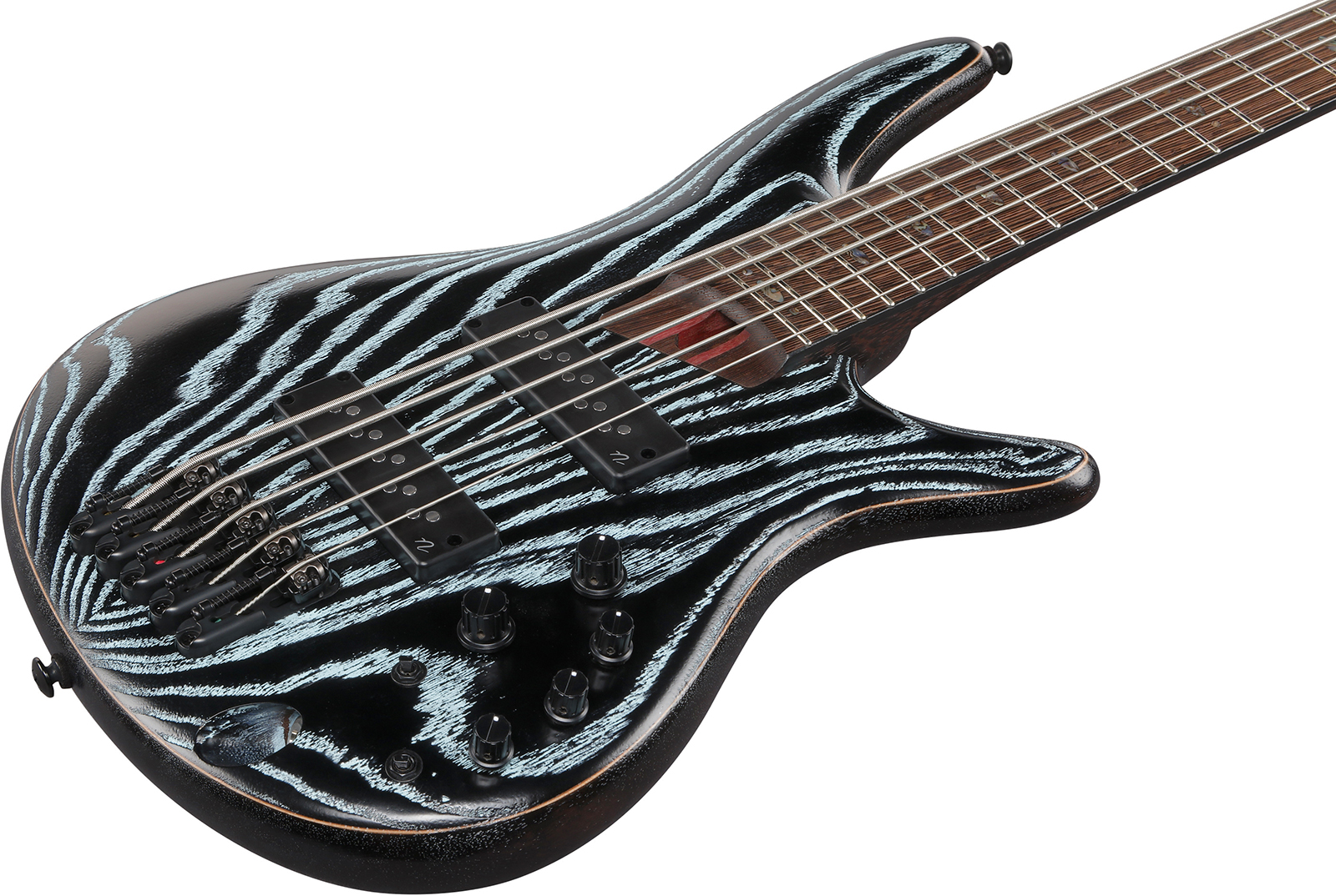 Ibanez Sr1325sb Avl Premium 5c Active Pp - Aqua Wave Low Gloss - Solidbody E-bass - Variation 2
