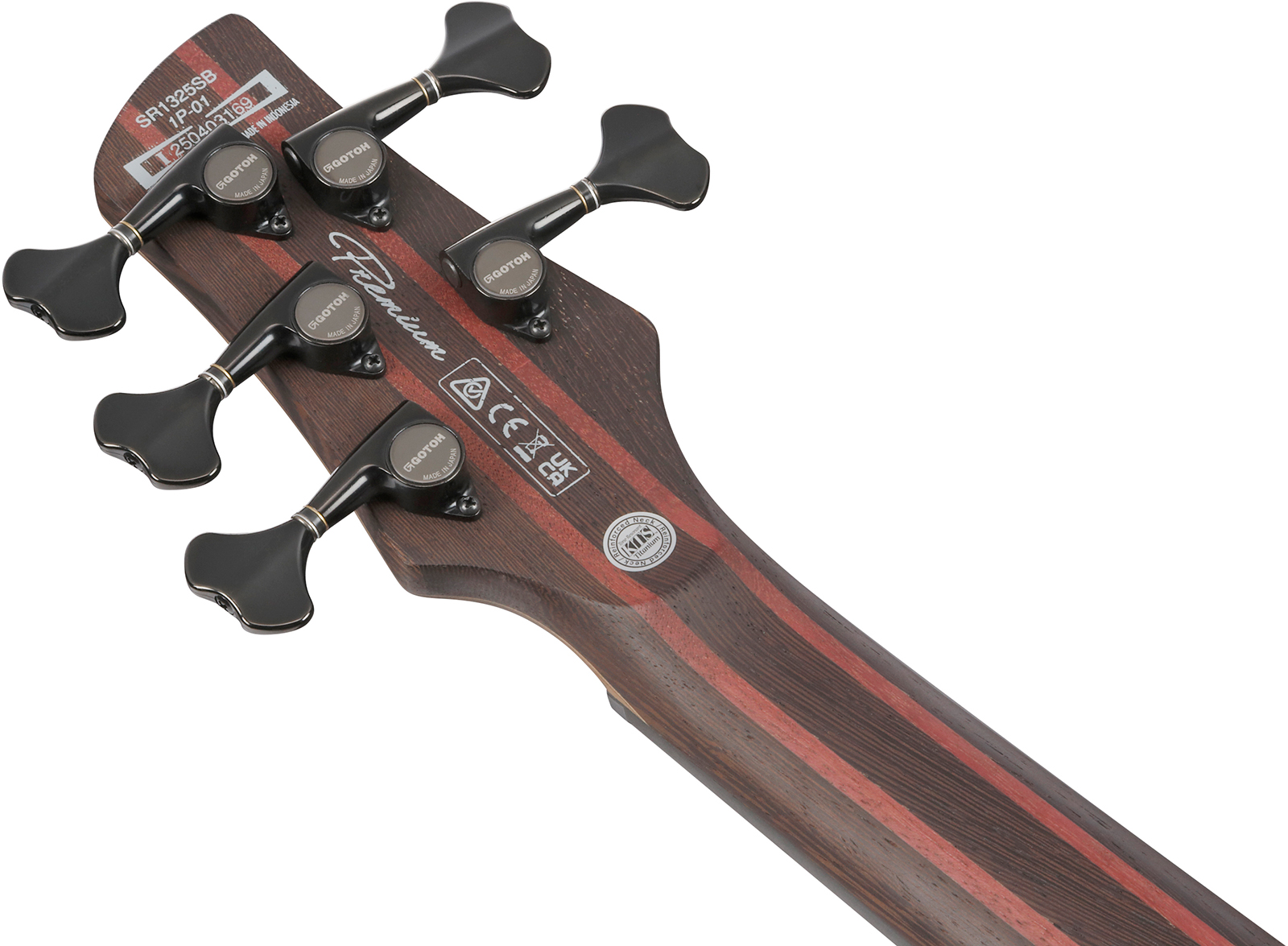 Ibanez Sr1325sb Avl Premium 5c Active Pp - Aqua Wave Low Gloss - Solidbody E-bass - Variation 4