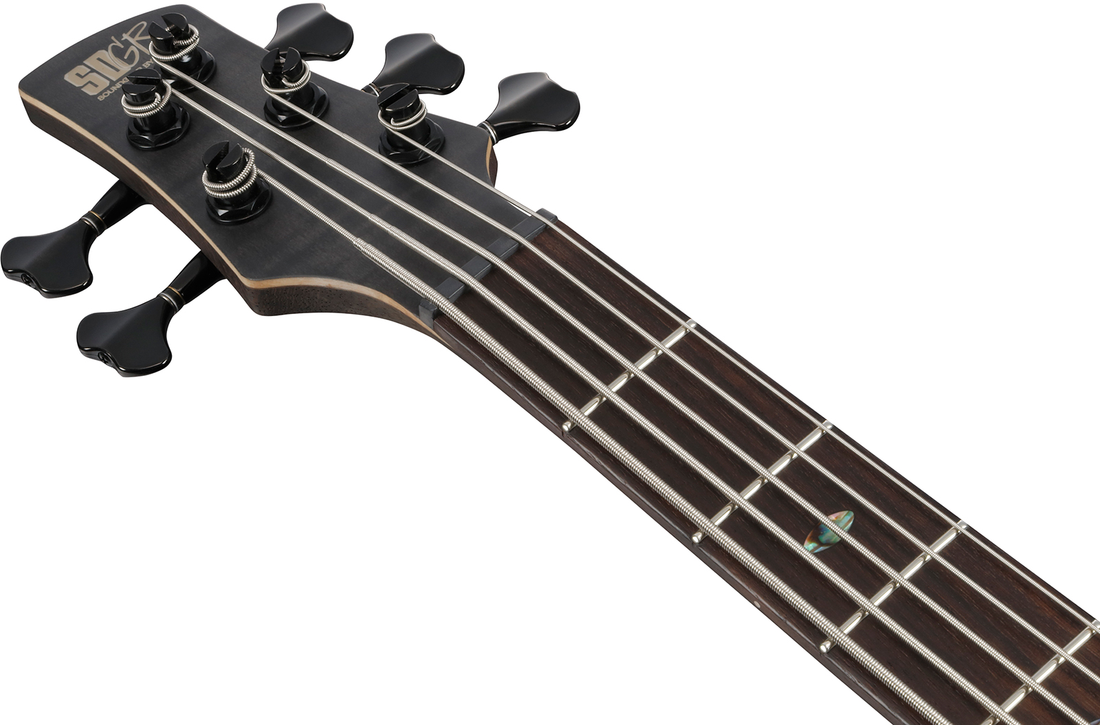 Ibanez Sr1455dw Tgf Premium 5c Active Rw - Transparent Gray Flat - Solidbody E-bass - Variation 4
