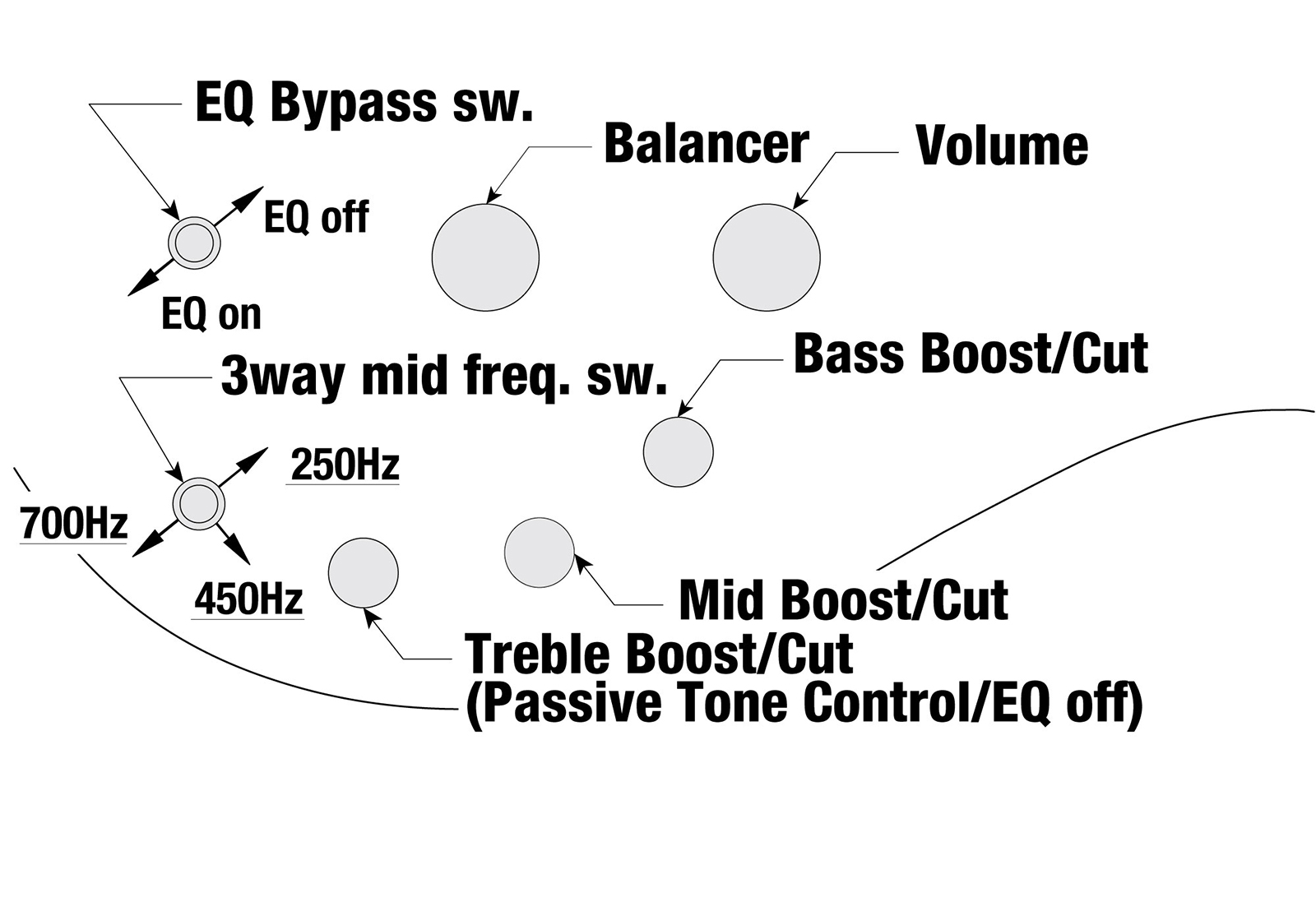 Ibanez Sr1455dw Tgf Premium 5c Active Rw - Transparent Gray Flat - Solidbody E-bass - Variation 5