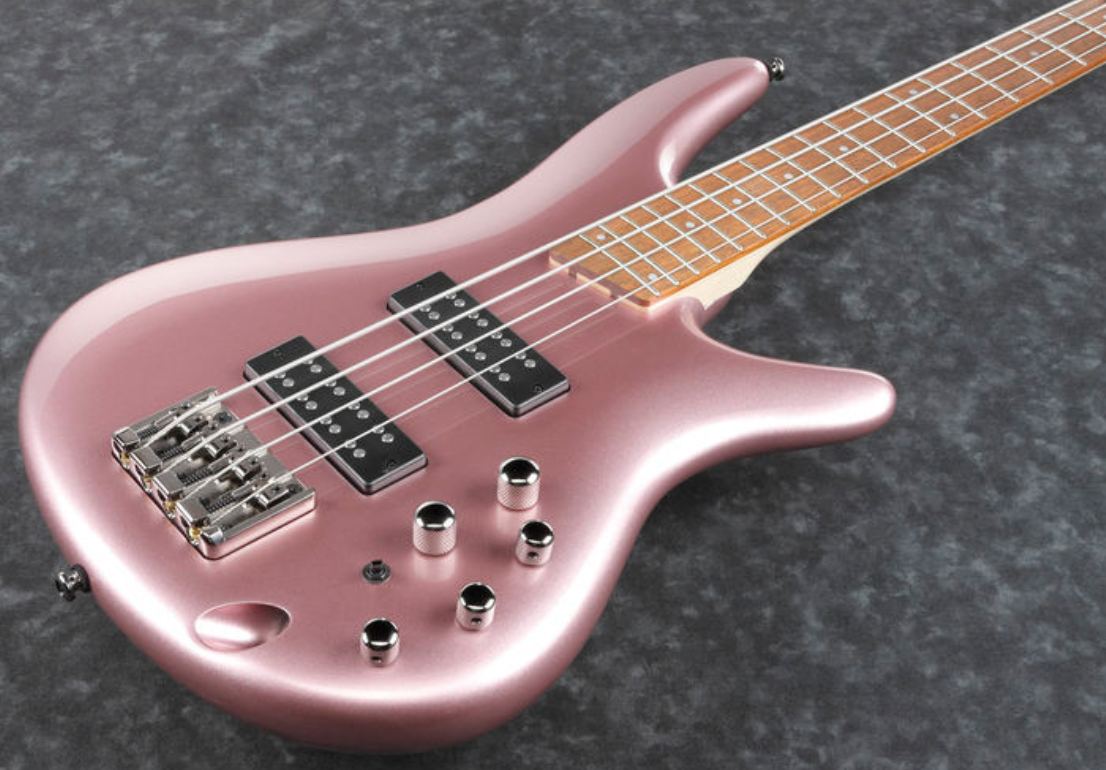 Ibanez Sr300e Pgm Standard Active Jat - Pink Gold Metallic - Solidbody E-bass - Variation 1
