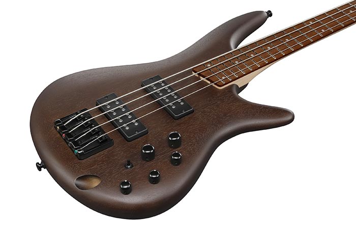 Ibanez Sr300eb Wnf Standard Active Jat - Walnut Flat - Solidbody E-bass - Variation 2