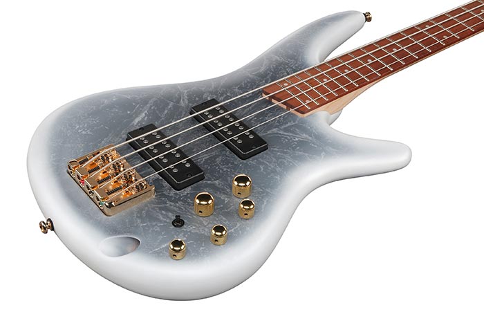 Ibanez Sr300edx Fbm Standard Ltd Active Jat - Frozen Black Glacier Matte - Solidbody E-bass - Variation 2