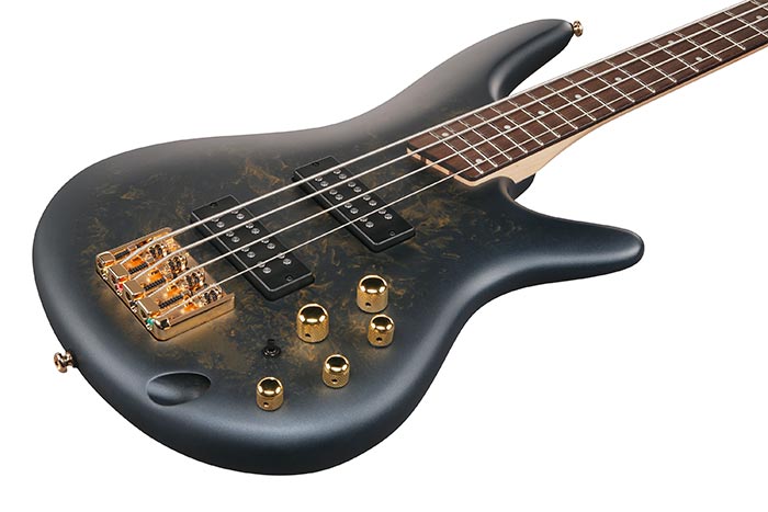 Ibanez Sr300edx Fdm Standard Ltd Active Jat - Frozen Gold Matte - Solidbody E-bass - Variation 2