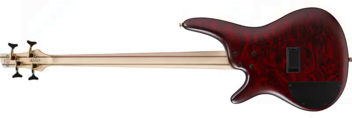 Ibanez Sr300edx Wzm Standard Active Jat - Wine Red Frozen Matte - Solidbody E-bass - Variation 1