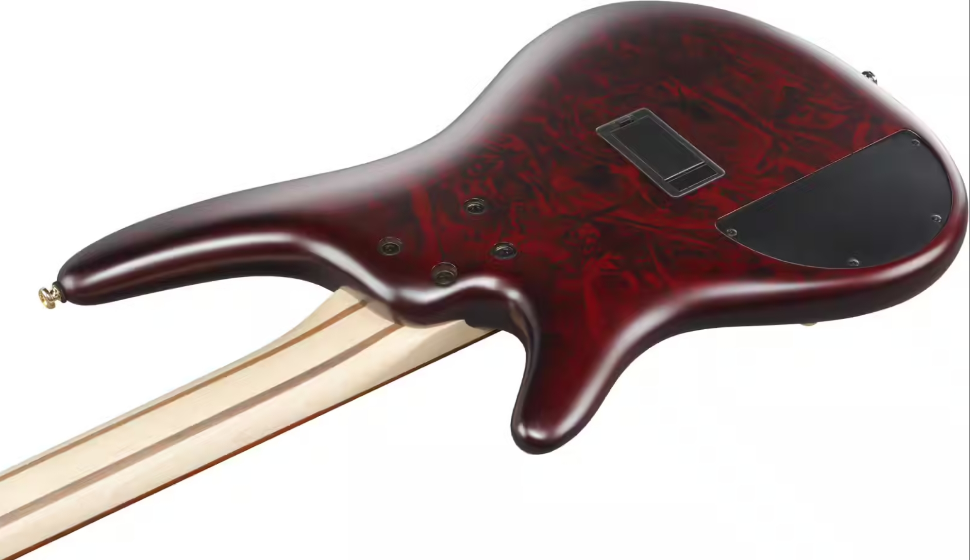 Ibanez Sr300edx Wzm Standard Active Jat - Wine Red Frozen Matte - Solidbody E-bass - Variation 3