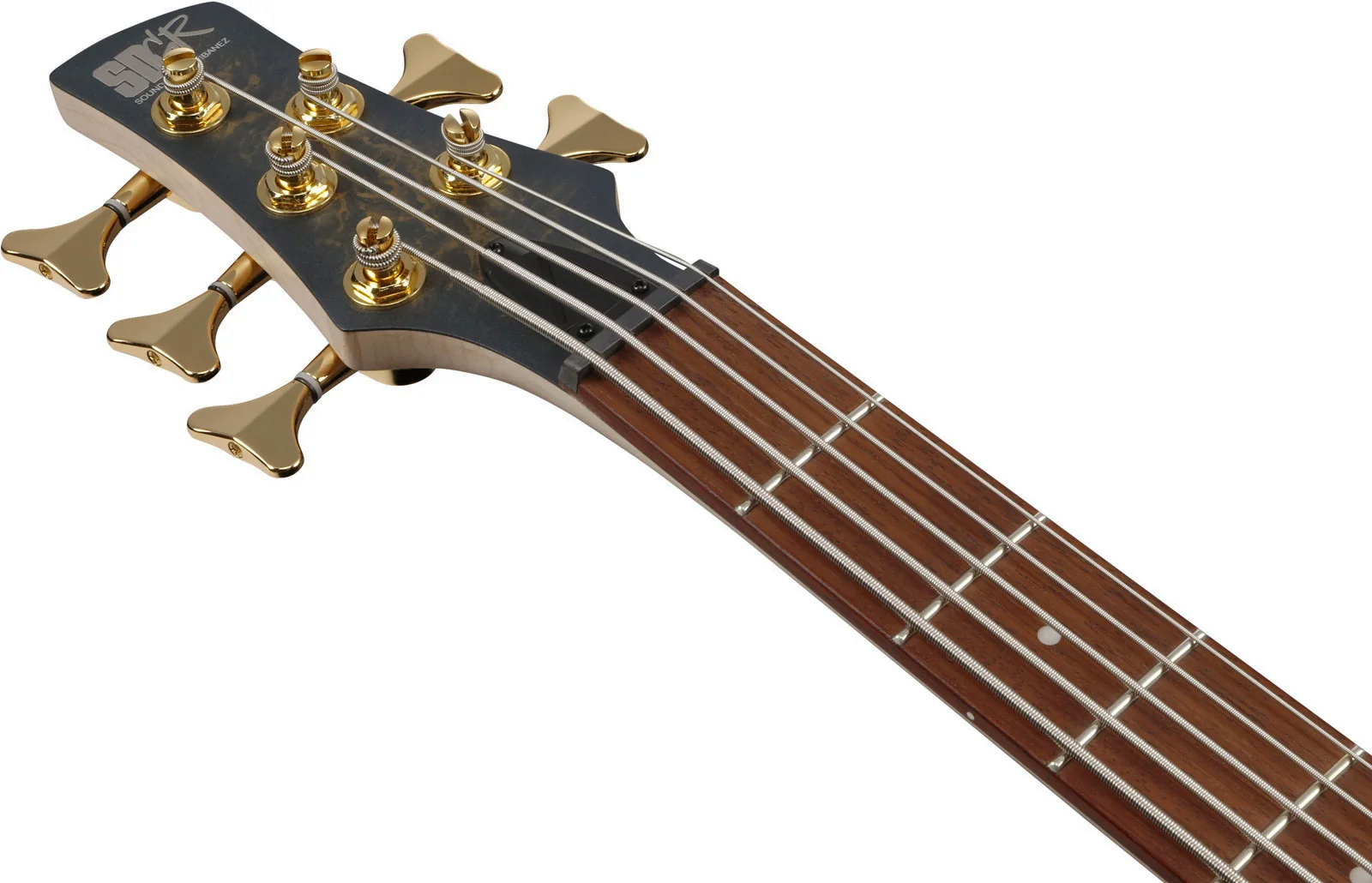 Ibanez Sr305edx Fdm Standard 5c Active Jat - Frozen Gold Matte - Solidbody E-bass - Variation 4