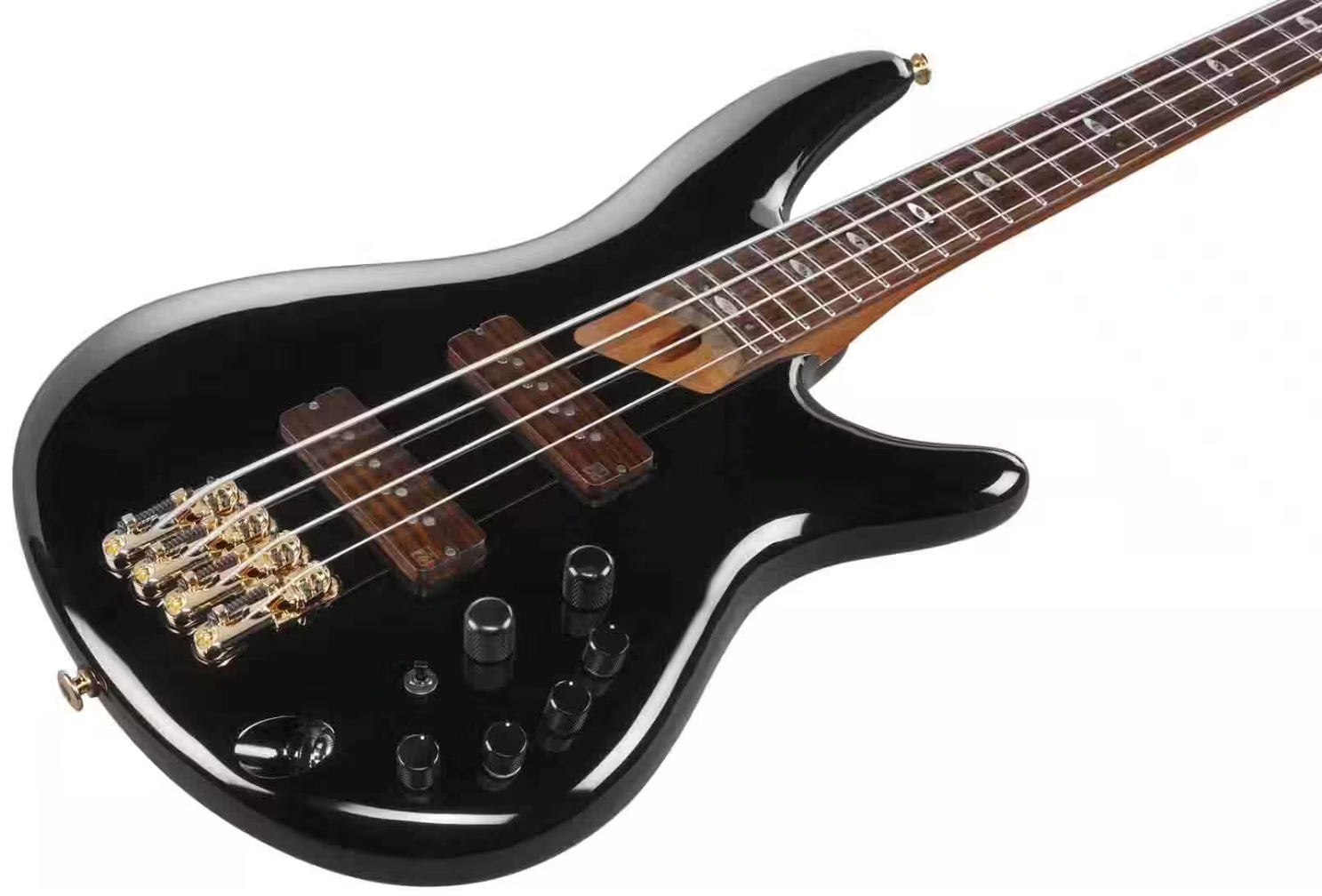 Ibanez Sr3500 Bk Prestige Jap 4c Active Rw - Black - Solidbody E-bass - Variation 2