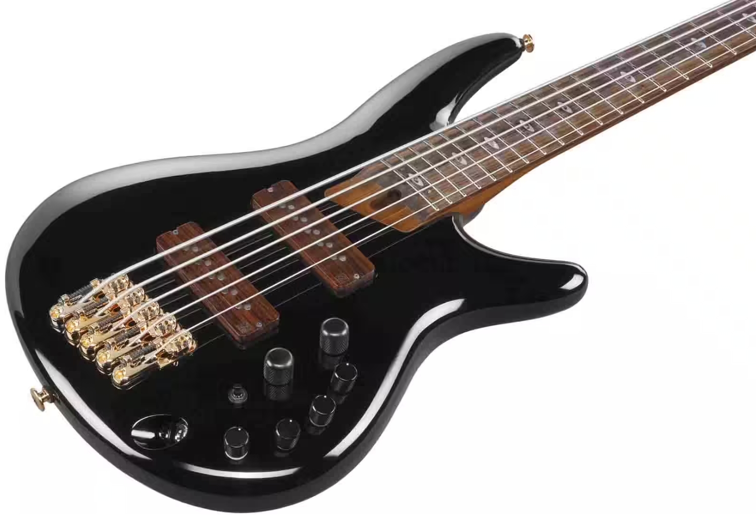 Ibanez Sr3505 Bk Prestige Jap 5c Active Rw - Black - Solidbody E-bass - Variation 2