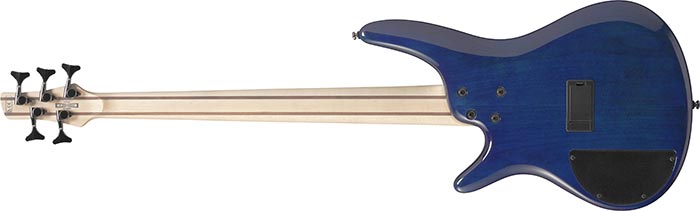 Ibanez Sr375e Spb Standard 5c Active Jat - Sapphire Blue - Solidbody E-bass - Variation 1