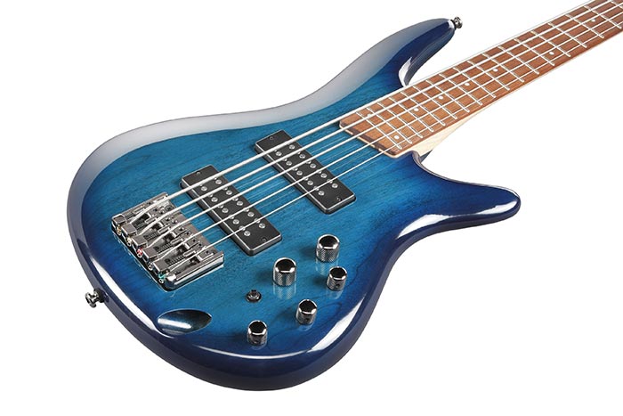 Ibanez Sr375e Spb Standard 5c Active Jat - Sapphire Blue - Solidbody E-bass - Variation 2
