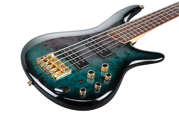 Ibanez Sr405epbdx Tsu Standard 5c Active Jat - Tropical Seafloor Burst - Solidbody E-bass - Variation 2