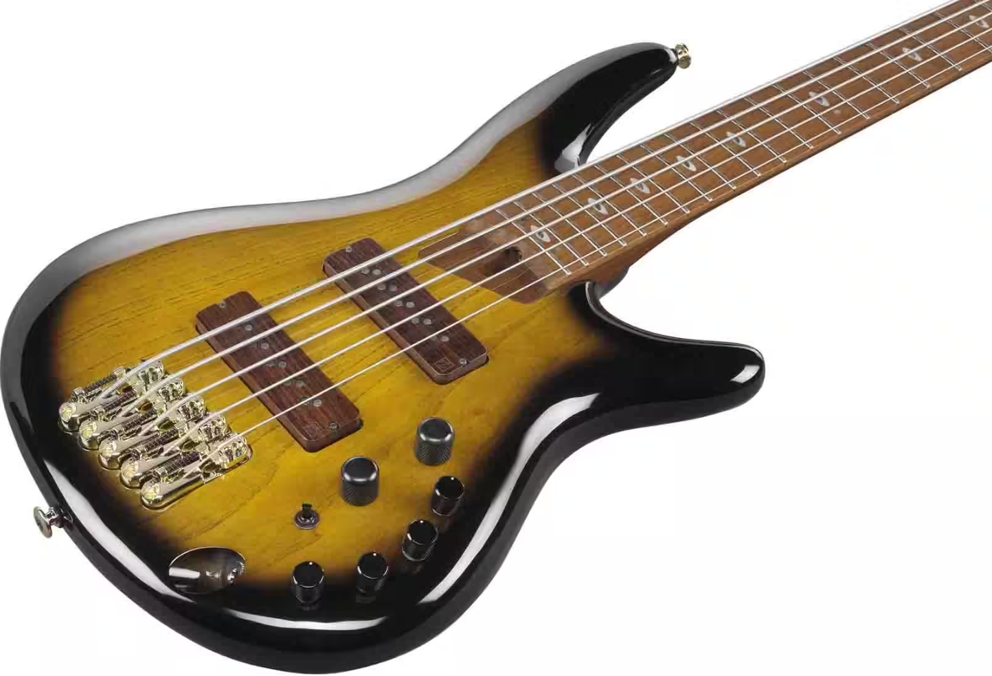 Ibanez Sr4505 Dst Prestige Jap 5c Active Mn - Desert Sunset Burst - Solidbody E-bass - Variation 2