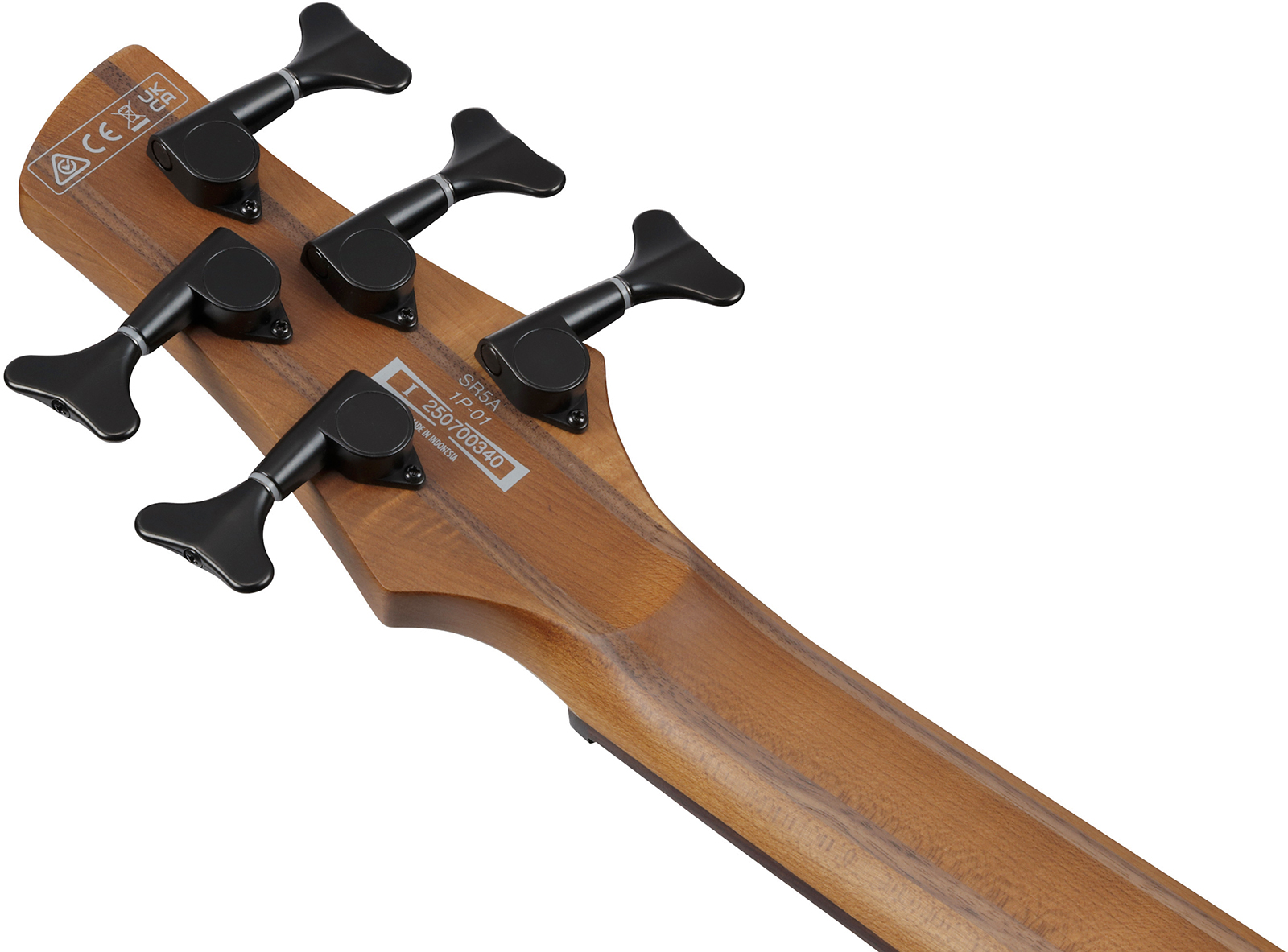 Ibanez Sr505a Mhl Standard 5c Active Bartolini Rw - Mahogany Brown Burst Low Gloss - Solidbody E-bass - Variation 4