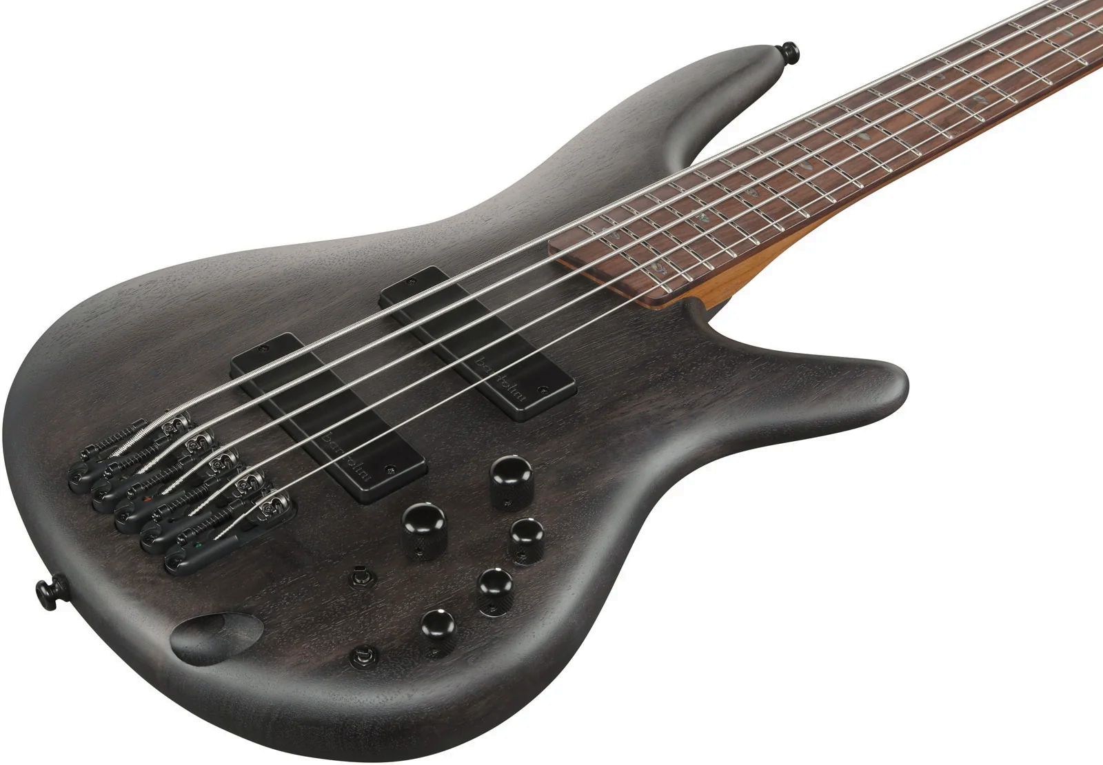 Ibanez Sr505a Tgf Standard 5c Active Bartolini Rw - Transparent Gray Flat - Solidbody E-bass - Variation 2
