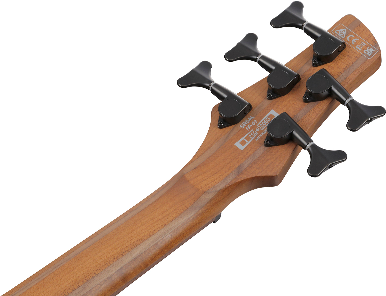 Ibanez Sr505al Mhl Standard 5c Gaucher Active Bartolini Rw - Mahogany Brown Burst Low Gloss - Solidbody E-bass - Variation 4