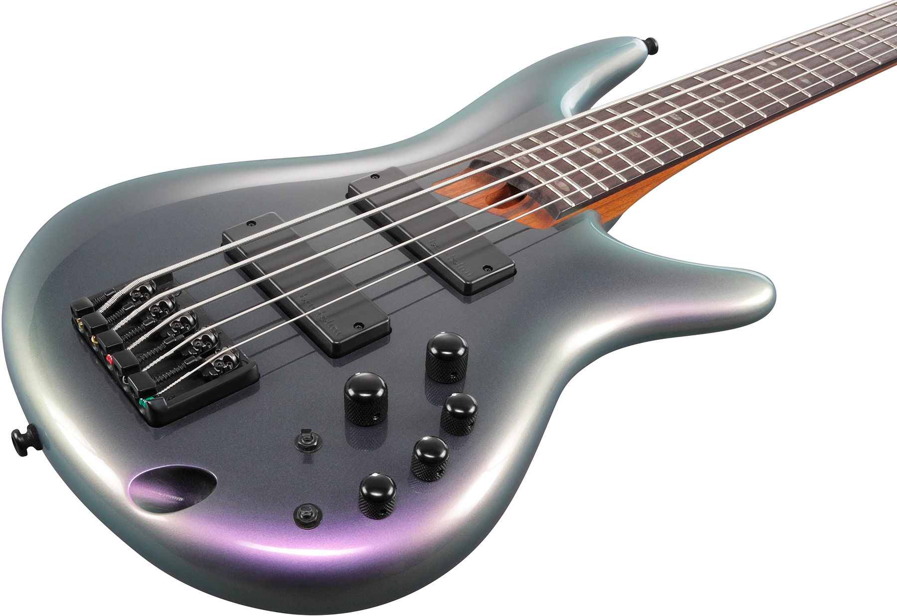 Ibanez Sr505e Bab Standard 5c Active Bartolini Rw - Black Aurora Burst - Solidbody E-bass - Variation 2