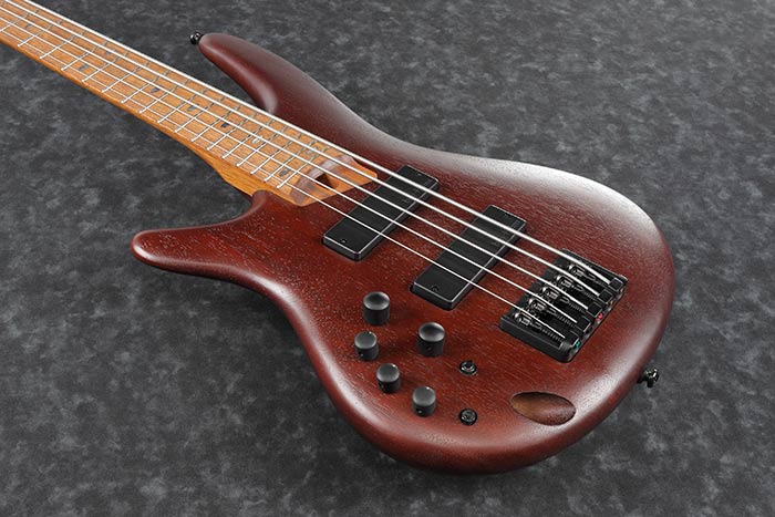Ibanez Sr505el Bm Standard 5c Lh Gaucher Active Bartolini Rw - Brown Mahogany - Solidbody E-bass - Variation 2
