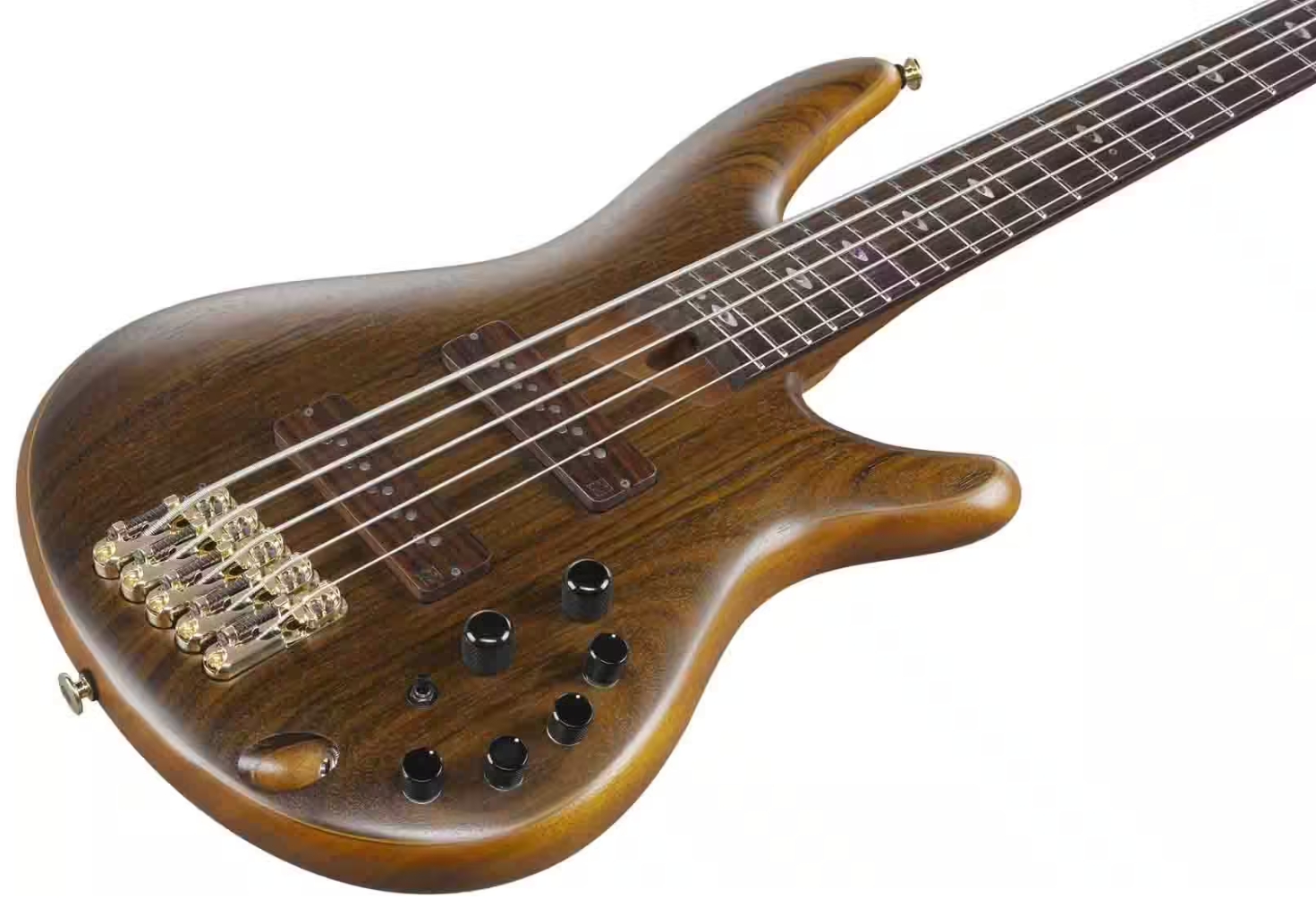 Ibanez Sr5505 Mhf Prestige Jap 5c Active Rw - Mocha Flat - Solidbody E-bass - Variation 2