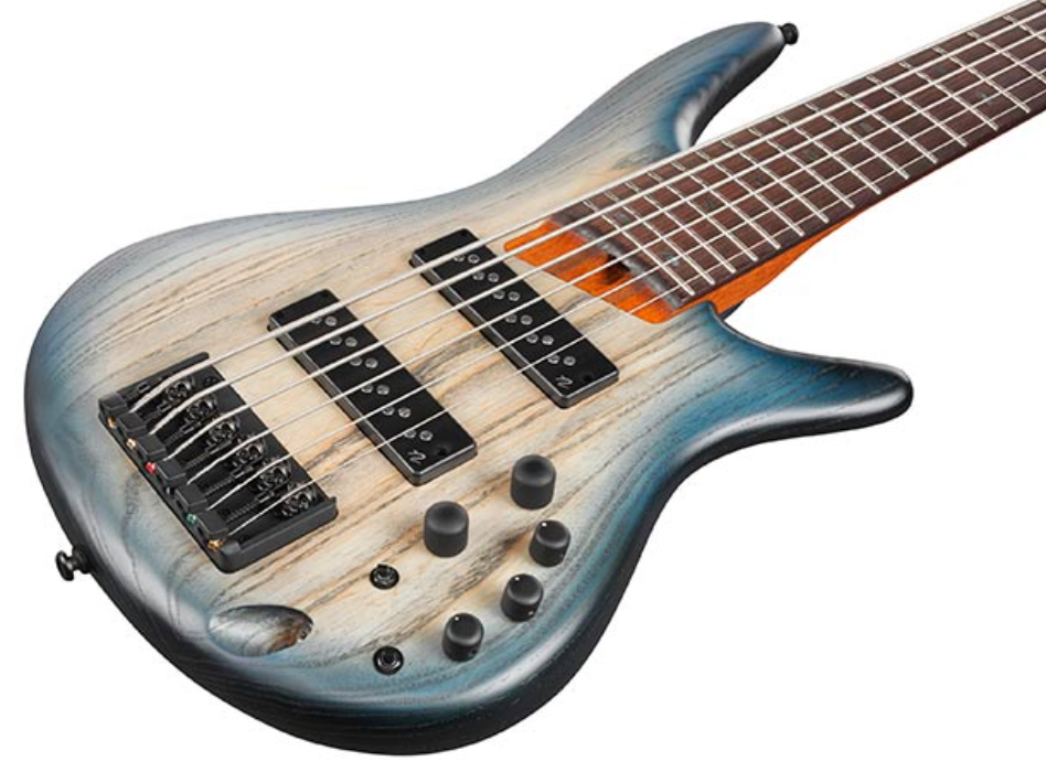 Ibanez Sr606e Ctf Standard 6c Active Rw - Cosmic Blue Starburst Flat - Solidbody E-bass - Variation 2