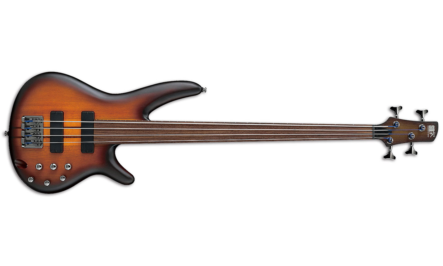 Ibanez Srf700 Bbf Fretless - Brown Burst Flat - Solidbody E-bass - Variation 1