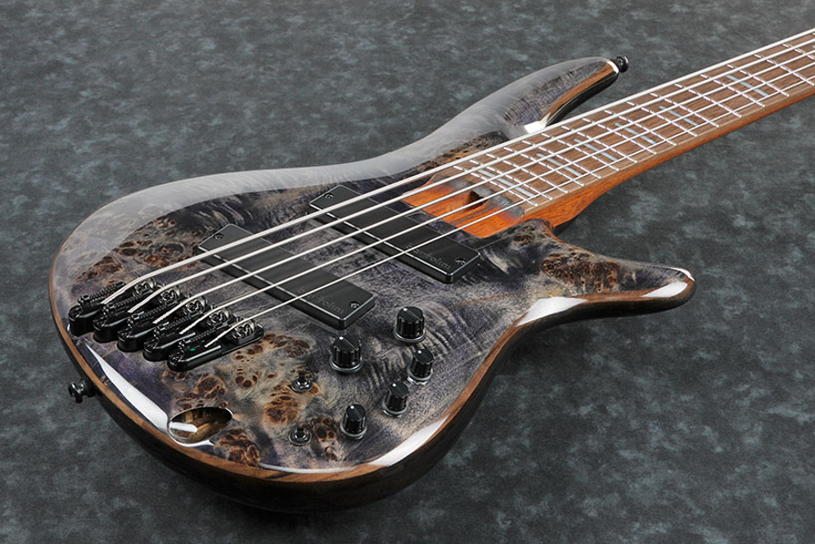 Ibanez Srms805 Dtw Workshop 5c Multiscale Active Bartolini Pp - Deep Twilight - Solidbody E-bass - Variation 3