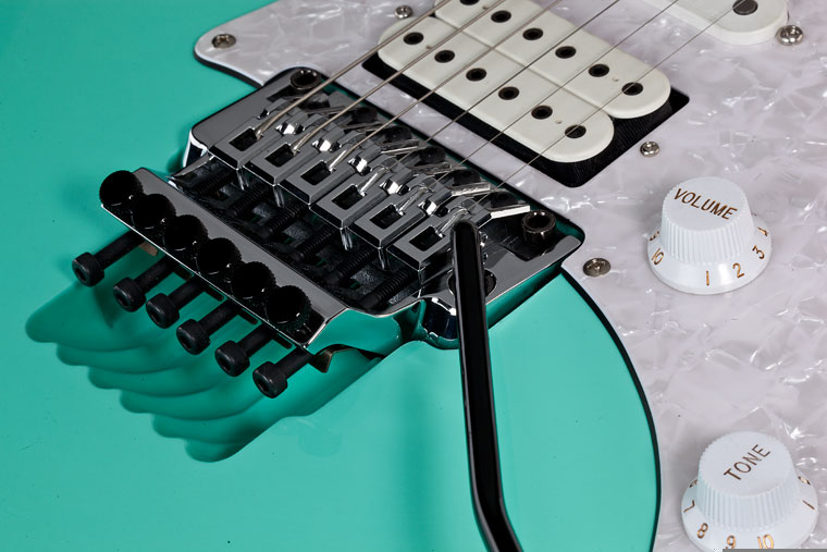 Ibanez Steve Vai Jem70v Sfg Premium Hsh Dimarzio Fr - Sea Foam Green - E-Gitarre in Str-Form - Variation 3