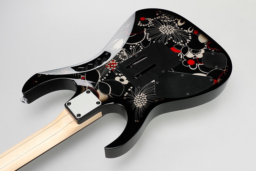 Ibanez Steve Vai Jem77 Fp2 Prestige Japon Signature - Floral Pattern 2 - E-Gitarre in Str-Form - Variation 2