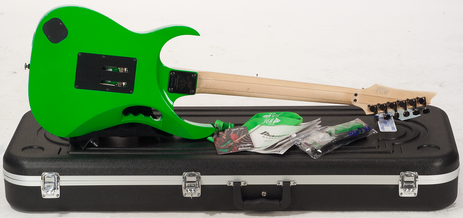Ibanez Steve Vai Jem777 Lng Japon Signature Hsh Dimarzio Fr - Loch Ness Green - E-Gitarre in Str-Form - Variation 3