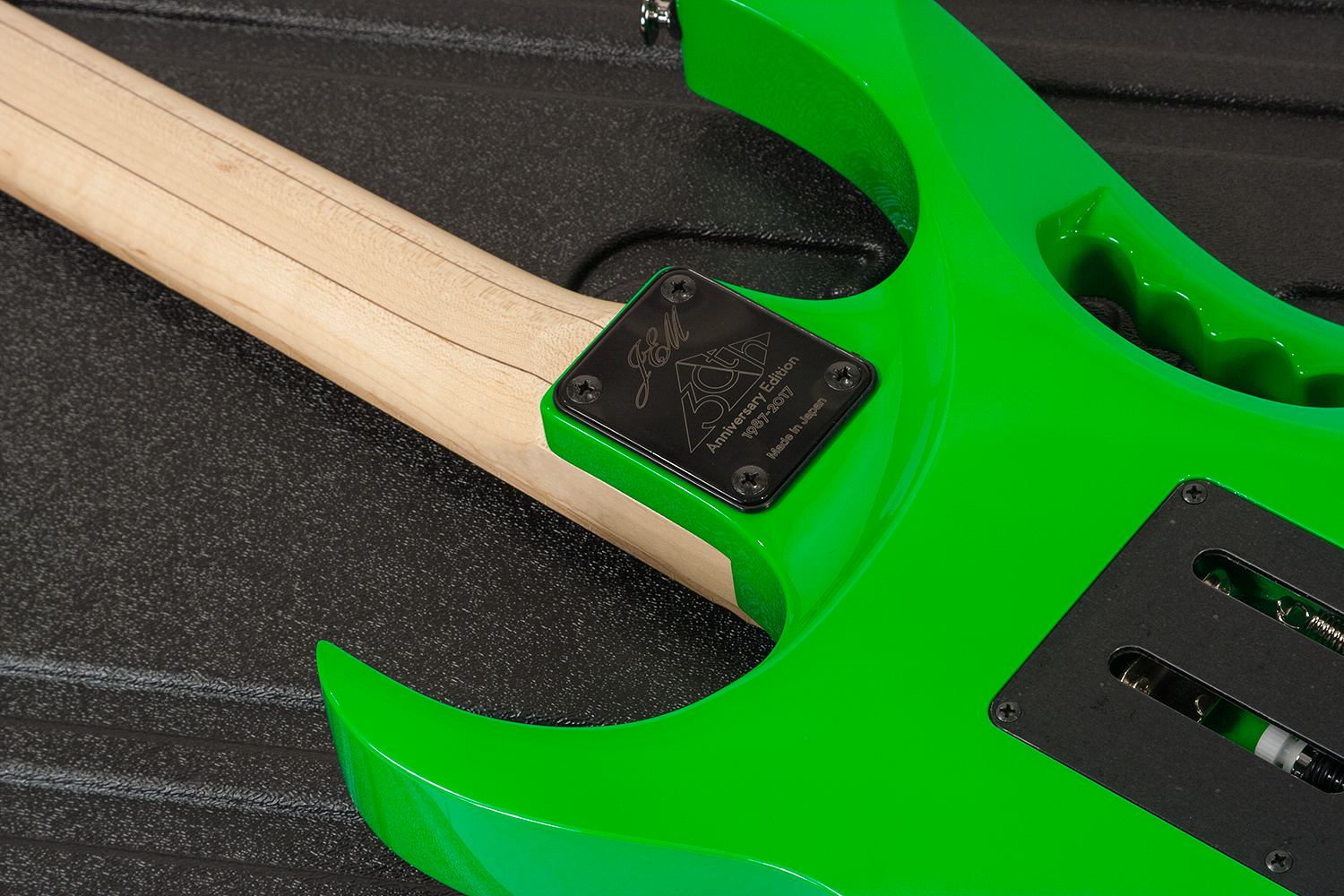 Ibanez Steve Vai Jem777 Lng Japon Signature Hsh Dimarzio Fr - Loch Ness Green - E-Gitarre in Str-Form - Variation 6