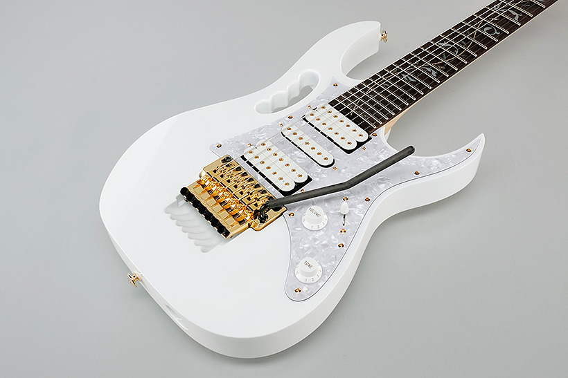 Ibanez Steve Vai Jem7v7 Wh Prestige Japan - White - 7-saitige E-Gitarre - Variation 1