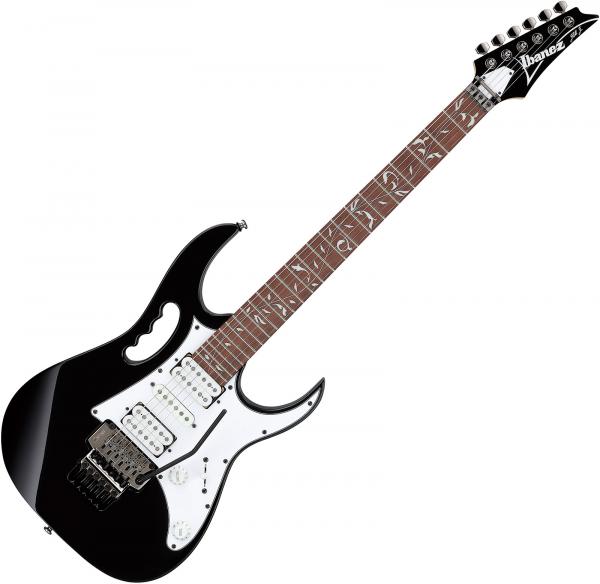 Solidbody e-gitarre Ibanez Steve Vai JEMJR BK - Black