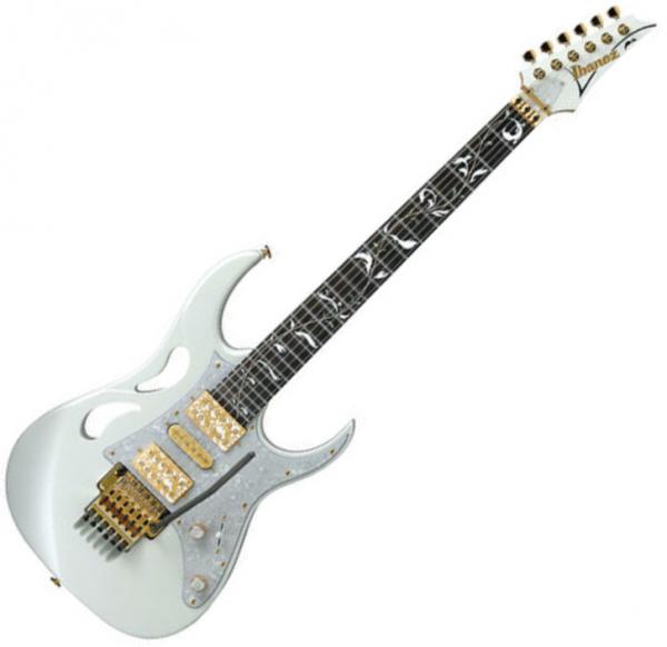 Solidbody e-gitarre Ibanez Steve Vai PIA3761 SLW Japan - Stallion white