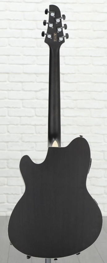 Ibanez Tcm50 Gbo Talman Cw Frene Sapele Pur - Galaxy Black - Elektroakustische Gitarre - Variation 1