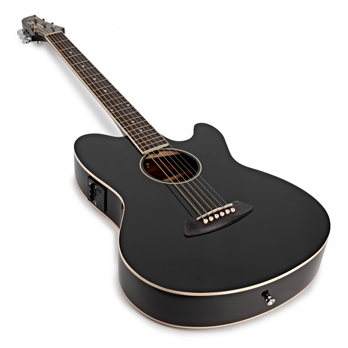 Ibanez Tcy10e Bk Talman Cw Epicea Sapele Pur - Black - Folk-Gitarre - Variation 3