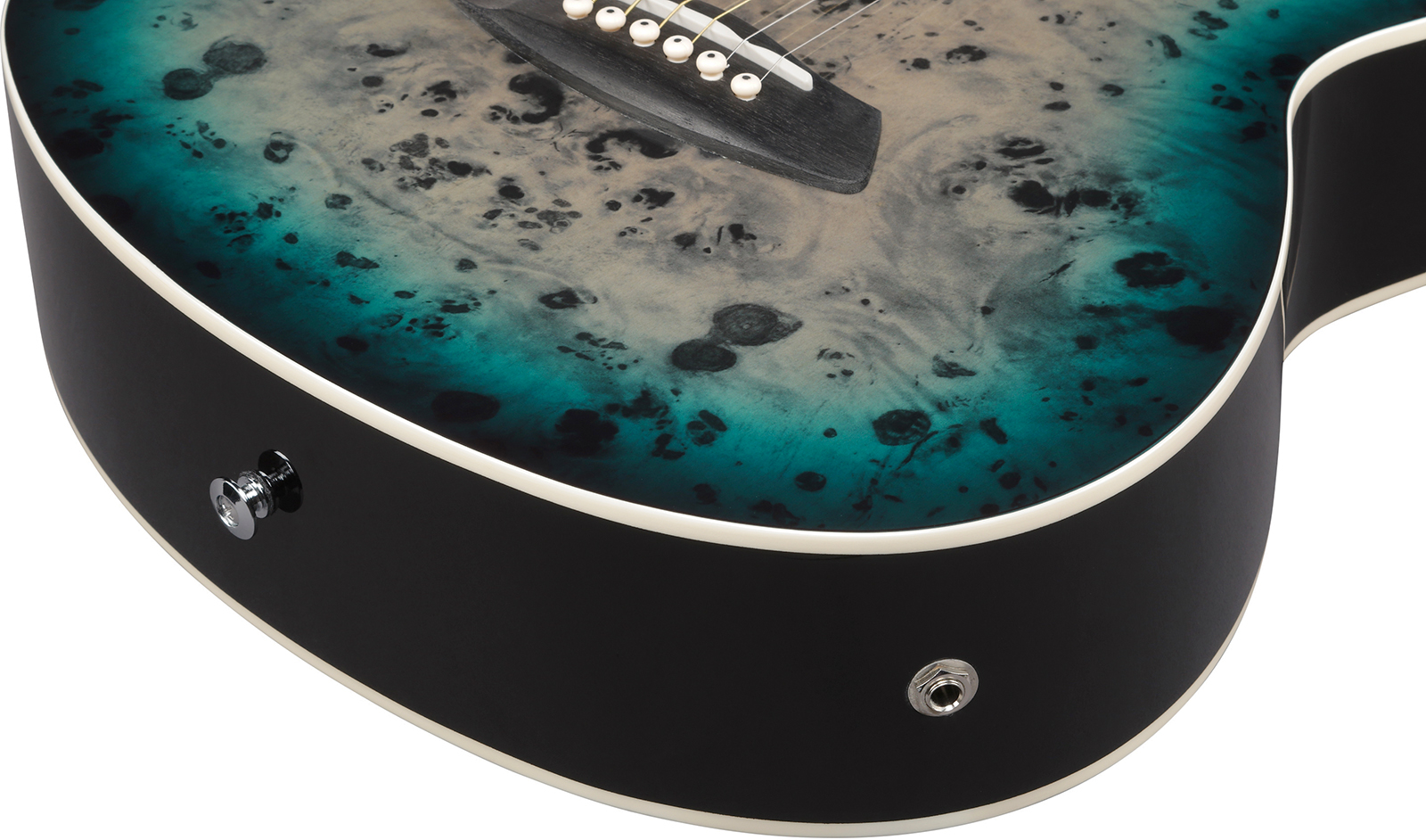 Ibanez Tcy10pa Cbs Talman Cw Tilleul Sapele Pur - Cosmic Blue Starburst - Folk-Gitarre - Variation 3