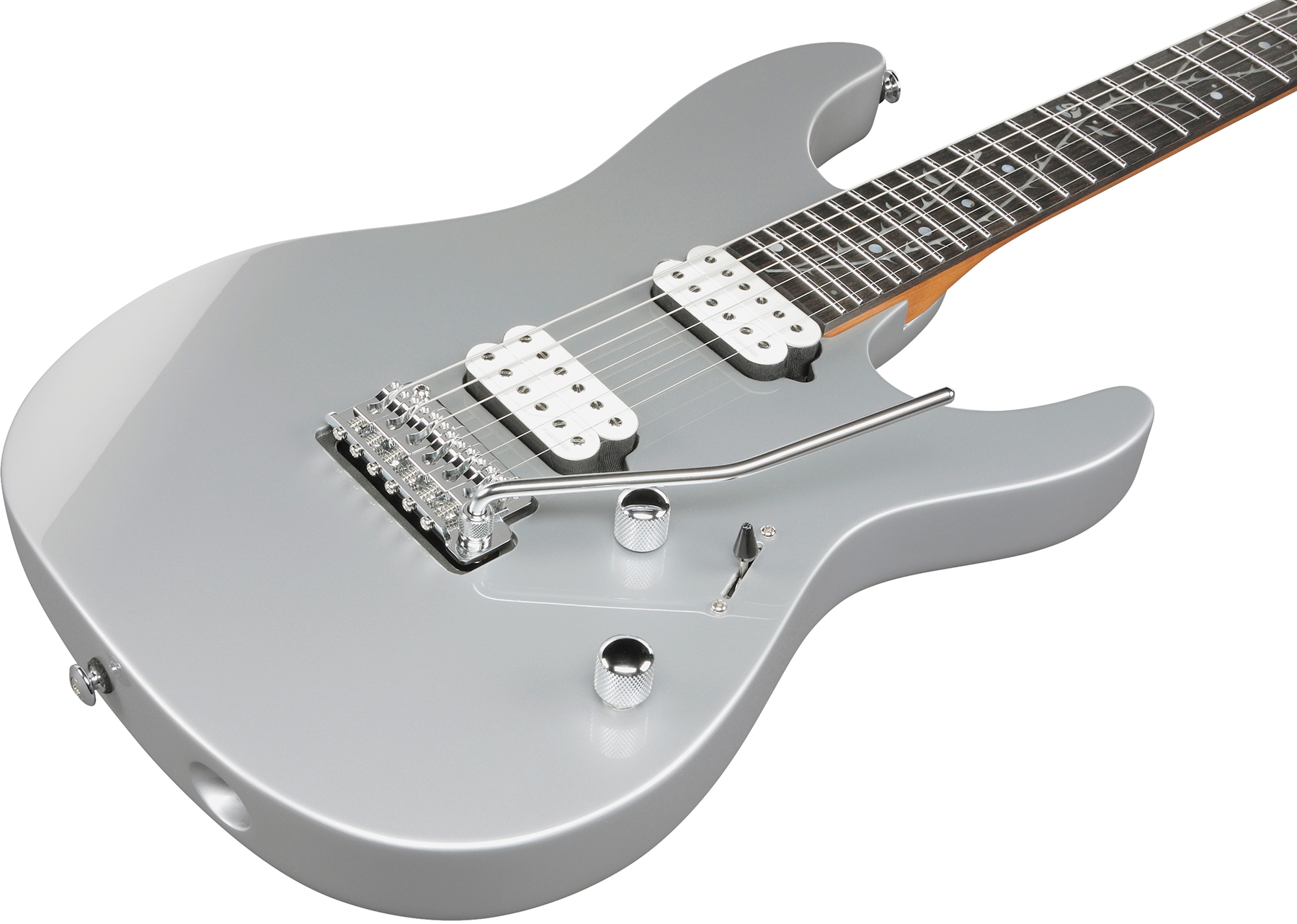 Ibanez Tim Henson Tod10 Premium Signature 2h Fishman Fluence Trem Eb - Silver - E-Gitarre in Str-Form - Variation 2