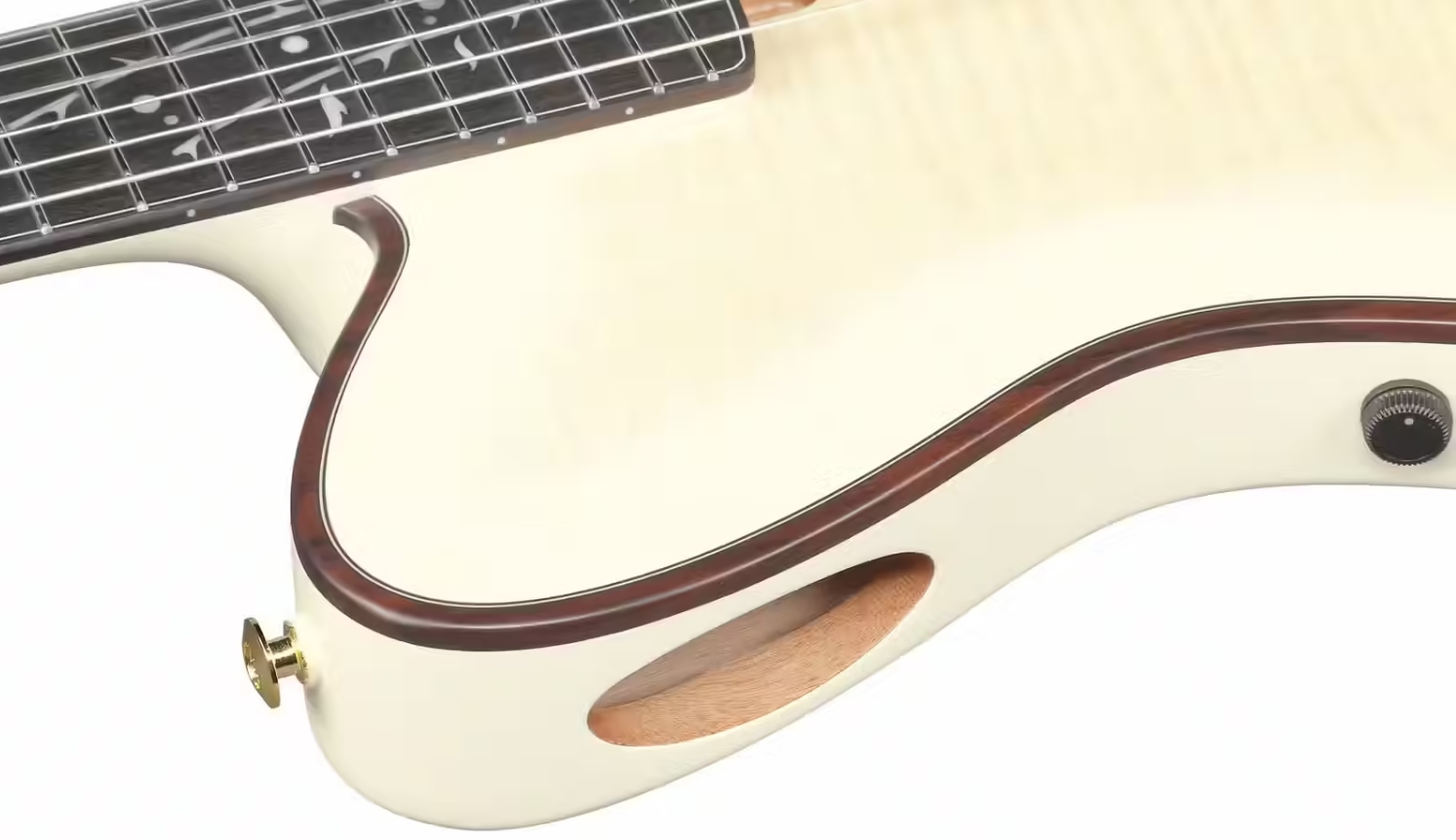 Ibanez Tim Henson Tod100fmn Tmm Jap Signature Erable Okoume Eb - Toasted Marshmallow Matte - Konzertgitarren 4/4 - Variation 2