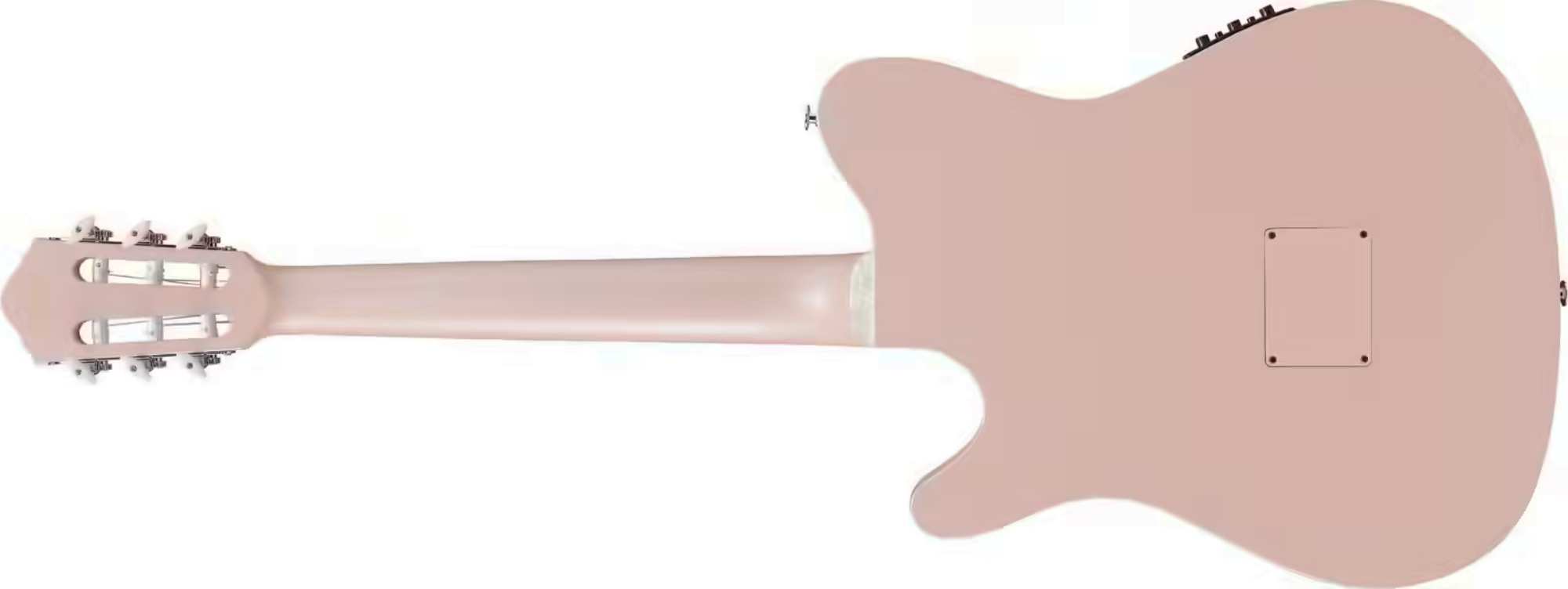 Ibanez Tim Henson Tod10n Paf Ind Signature Epicea Sapele Rw - Pearl Pink Flat - Konzertgitarren 4/4 - Variation 1