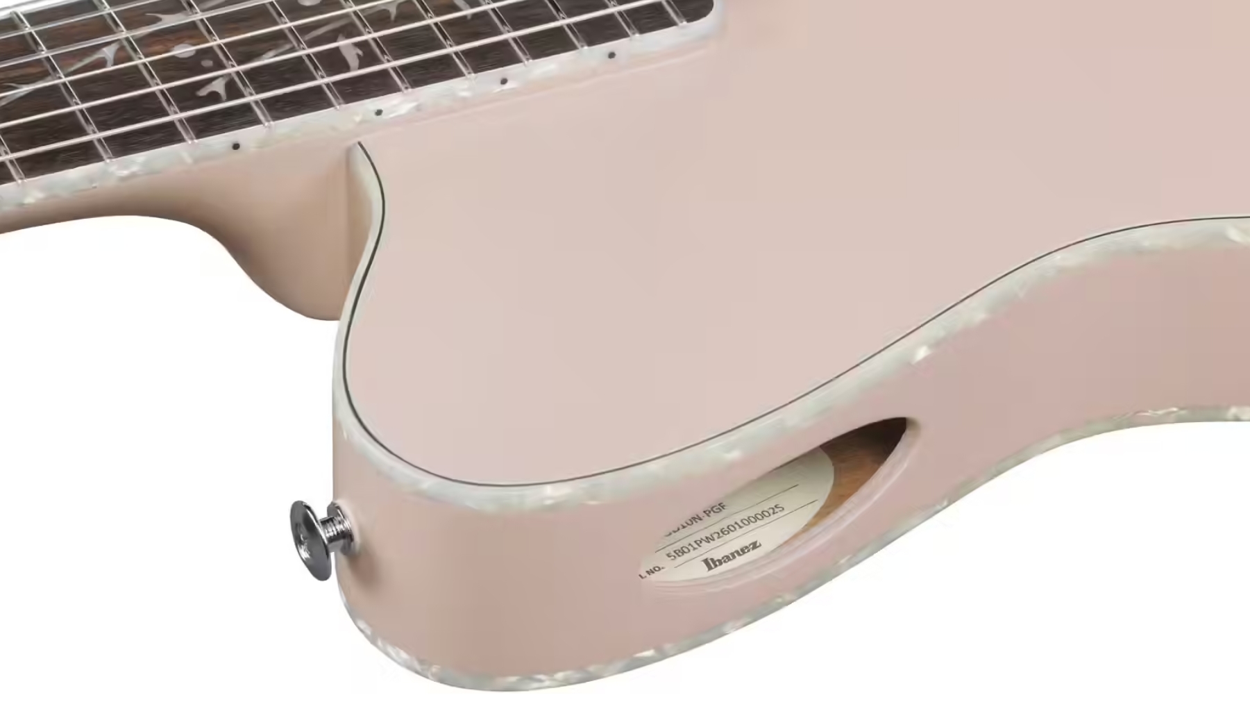 Ibanez Tim Henson Tod10n Paf Ind Signature Epicea Sapele Rw - Pearl Pink Flat - Konzertgitarren 4/4 - Variation 3