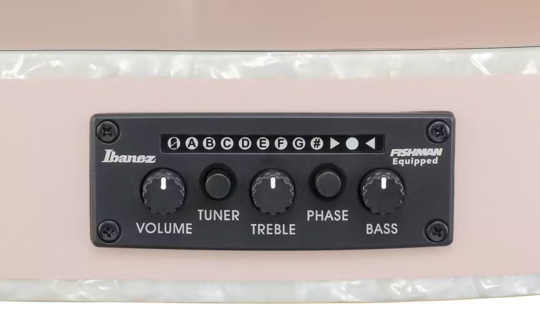 Ibanez Tim Henson Tod10n Paf Ind Signature Epicea Sapele Rw - Pearl Pink Flat - Konzertgitarren 4/4 - Variation 4