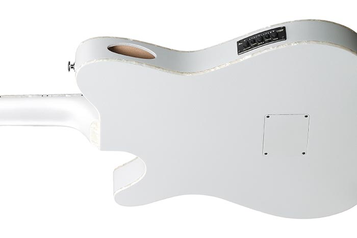 Ibanez Tim Henson Tod10n Smf Ind Signature Epicea Sapele Rw - Silver Metallic Flat - Konzertgitarren 4/4 - Variation 3